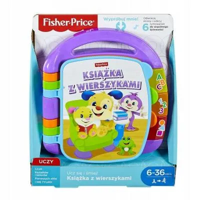 Książka z wierszykami Fisher Price FRC70