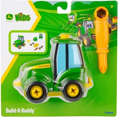 TOMY ZBUDUJ MINI TRAKTOR JOHNNY JOHN DEERE