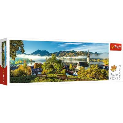 Puzzle Trefl Panorama nad jeziorem Schliersee 1000 szt