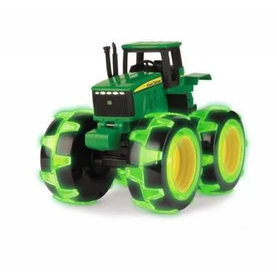 Traktor John Deere Monster świecące koła