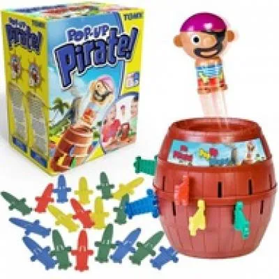 TOMY gra Przygody wesołego pirata T7028