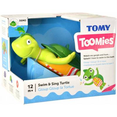 TOMY Zabawka do kąpieli Pływający żółw E2712
