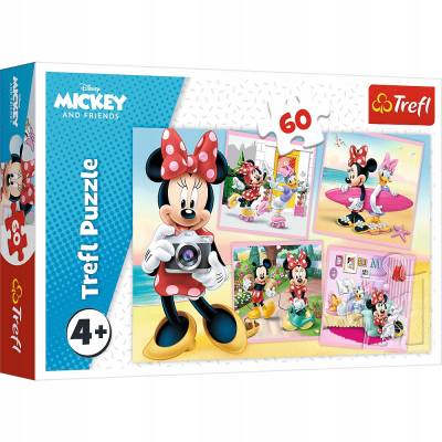 Trefl Disney Urocza Minnie puzzle 60 elementów