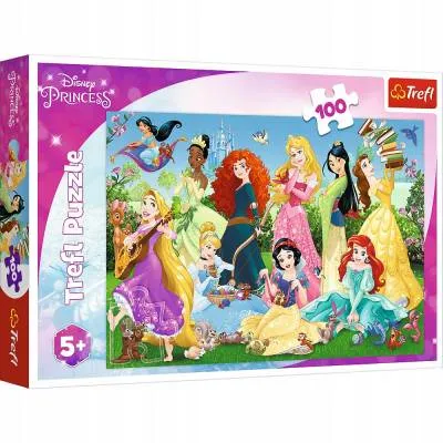 Puzzle 100 elementów. Disney Princess. Trefl