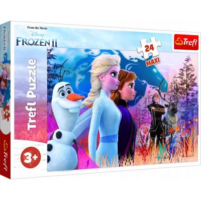 PUZZLE MAXI 24 Magiczna wyprawa Frozen 2 Trefl