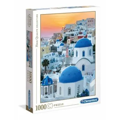 CLEMENTONI puzzle 1000 HQC Santorini 39480