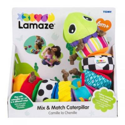 Tomy Gąsienica mix and match Lamaze LC27244