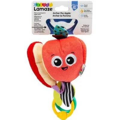 TOMY LAMAZE JABŁUSZKO JULA MASKOTKA Z GRYZAKIEM 0+