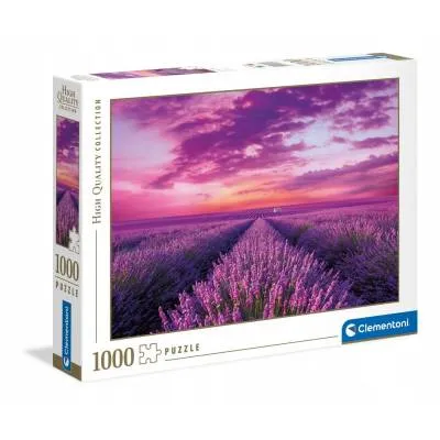 CLEMENTONI puzzle 1000 HQ Lavender Field 39606