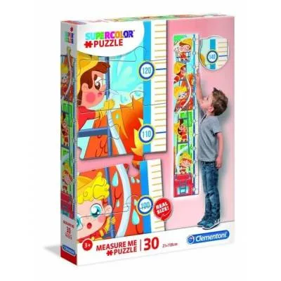 CLEmentoni.puzzle 30 miarka wzrostu SOS Fireman 20330