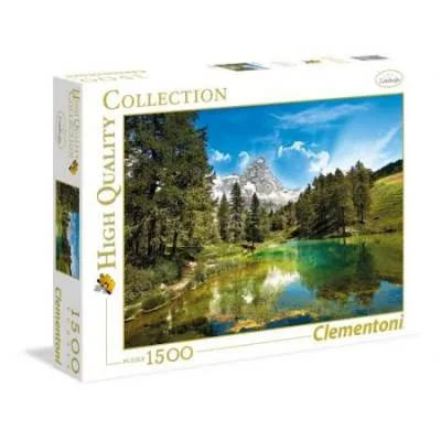 CLEMENTONI puzzle 1500 HQ Blue Lake 31680