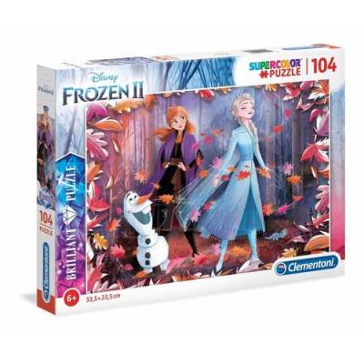 CLEMENTONI puzzle 104 Brilliant Frozen 2 20161.