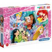 CLEMENTONI puzzle 60 Super Kolor Princess 26995