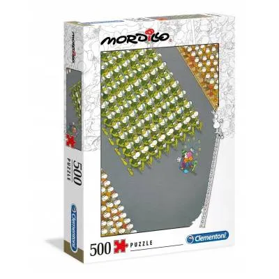 CLEMENTONI puzzle 500 Mordillo The March 35078