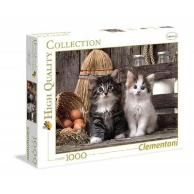 CLEMENTONI puzzle 1000 HQC Kociaki 39340