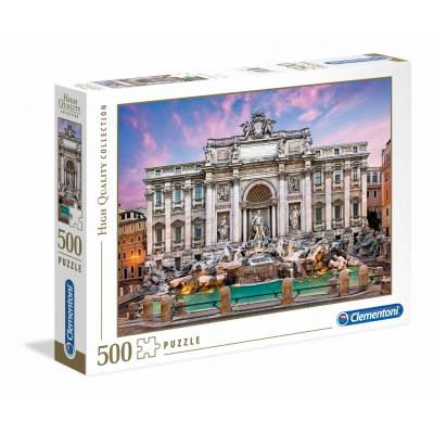 CLEMENTONI puzzle 500 HQ Trevi Fountain 35047