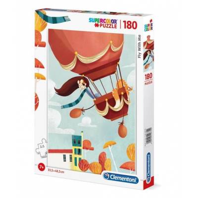 CLEMENTONI puzzle 180 Fly With Me super kolor 29770