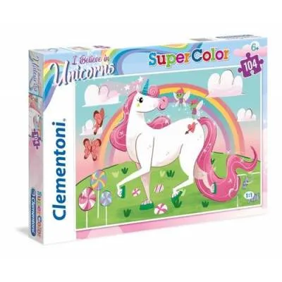 CLEMENTONI puzzle 104 Jednorożec 27109