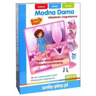 Smily Play, Układanka Magnetyczna Modna Dama