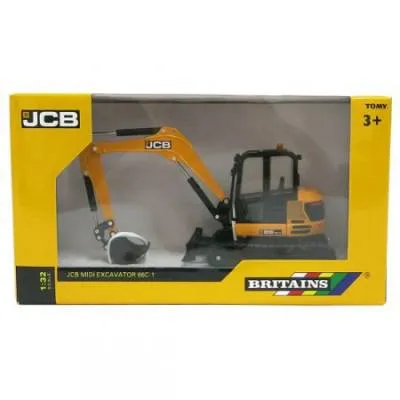 TOMY Brittains koparka JCB Midi Excavator 86C-1 43013