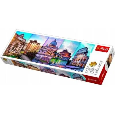 TREFL PUZZLE 500 el. Panorama Podróż do Włoch 29505