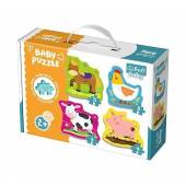 TREFL PUZZLE BABY CLASSIC 18 el. Zwierzątka na wsi/T.Baby 36070