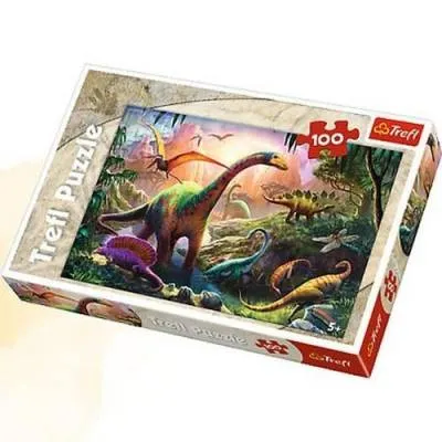 TREFL PUZZLE 100 el. Świat dinozaurów /Trefl 16277