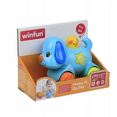 Smily Play Winfun naciśnij i jedź piesek 000705