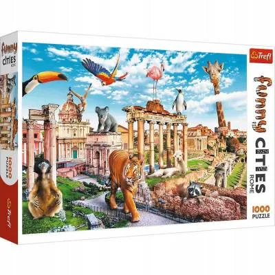 TREFL PUZZLE 1000 el.  FunnyCities Dziki Rzym 10600