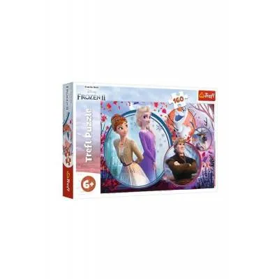 TREFL PUZZLE 160 el.  Siostrzana przygoda /Frozen II 15374