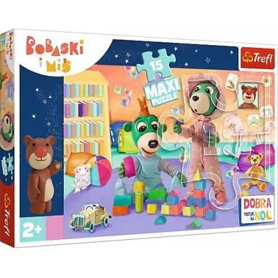 TREFL PUZZLE MAXI 15 el.  Wesoły świat Bobasków / Trefl 14332
