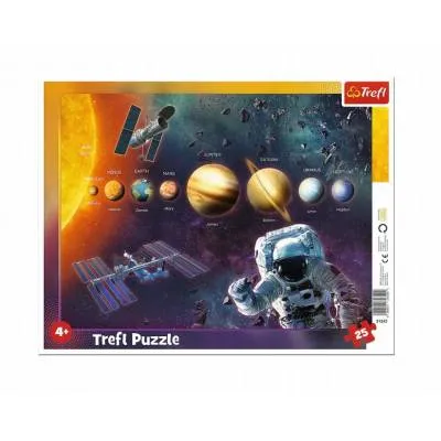 TREFL PUZZLE ramkowe 25el. Układ Słoneczny 31342