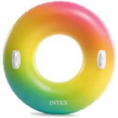 Intex Kółko do pływania z uchwytami 122 cm 58202 02253