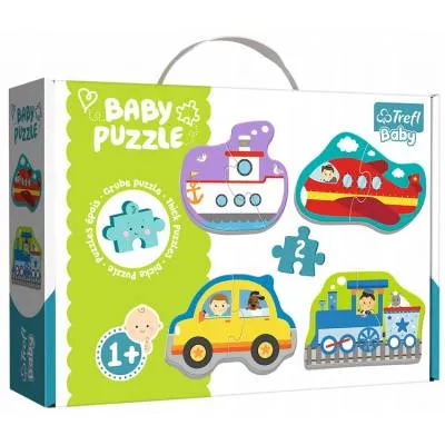 TREFL PUZZLE BABY CLASSIC 18el. Pojazdy-transport/T.Baby 36075