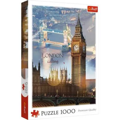 TREFL PUZZLE 1000el.  Londyn o wicie 10395