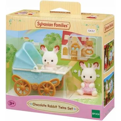 Sylvanian Families Wózek dziecięcy z bliźniakami  05432