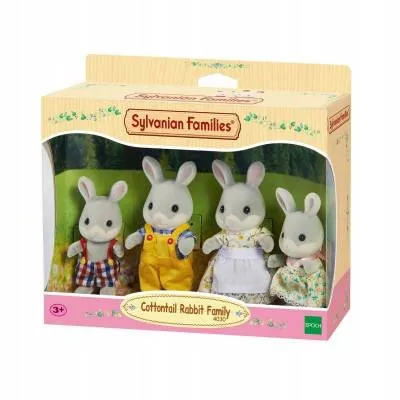 SYLVANIAN FAMILIES 4030 RODZINA SZARYCH KRÓLIKÓW