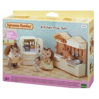 Sylvanian Families 5341 wiejska kuchnia z lodówką