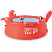 Intex Basen rozporowy dziecięcy Easy set krab 26100