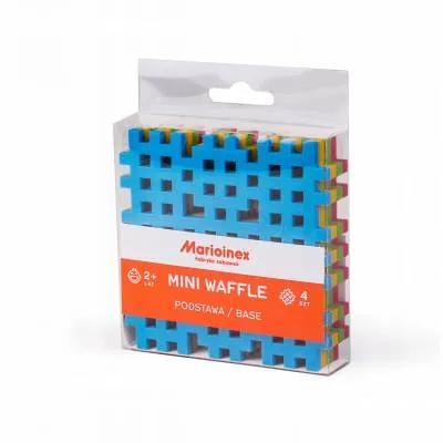 MARIOINEX Klocki wafle mini podstawa 4szt 02608