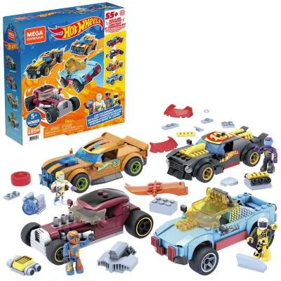 HOT WHEELS MEGA CONSTRUX POJAZDY DO TUNINGU GVM13