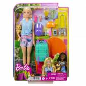Lalka Barbie Big City Big Dreams Camping + akcesoria
