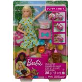 Lalka Barbie Puppy Party GXV75 32,5 cm