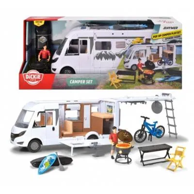 DICKIE TOYS Zestaw Kamper 30 CM 203837021 PLAYLIFE