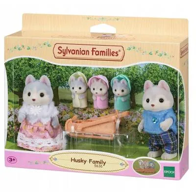 SYLVANIAN Families Rodzina piesków Huskty 05636 56363