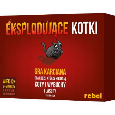 Rebel Gra: Eksplodujące Kotki (nowa edycja)