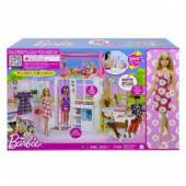 Barbie Kompaktowy domek+lalka HCD48 /2