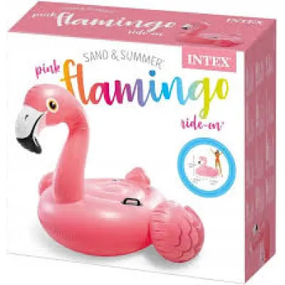 Intex Flaming materac do pływania 142x137x97 57558