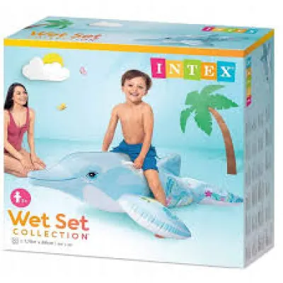 Intex Zabawka do pływania Delfin 175x66 cm 58535