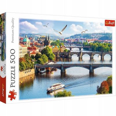 Trefl Puzzle 500 szt Praga, Czechy 37382